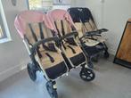 Bugaboo tweelingwagen + gratis Joovy buggy, Kinderen en Baby's, Ophalen, Gebruikt, Kinderwagen of Buggy