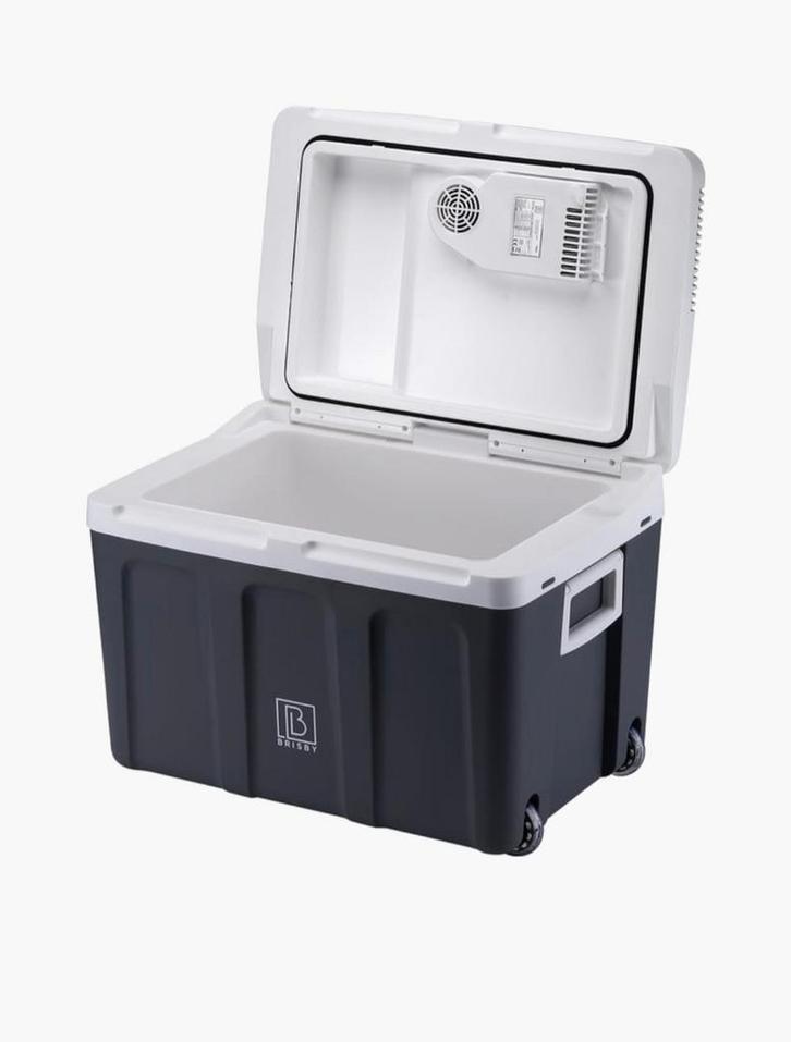 Elektrische Koelbox Brisby 40 liter 12v/230V., Caravans en Kamperen, Koelboxen, Nieuw, Koelbox, Elektrisch, Ophalen of Verzenden