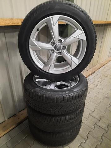 18 inch velgen 5×112 ORIGINELE AUDI A6 C7 C8 Q3 WINTERSETJE beschikbaar voor biedingen