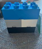 Duplo opbergbox 2x groot (zwart en blauw) , 2x klein, Ophalen, Zo goed als nieuw, Duplo