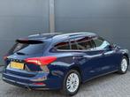 Ford Focus Wagon 1.0 Titanium / 1e Eig / 100 % Onderhoud, 65 €/maand, Gebruikt, Blauw, Origineel Nederlands