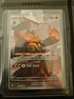 Pokemon Emboar 098/086 White Flare, Ophalen of Verzenden, Zo goed als nieuw, Losse kaart, Foil