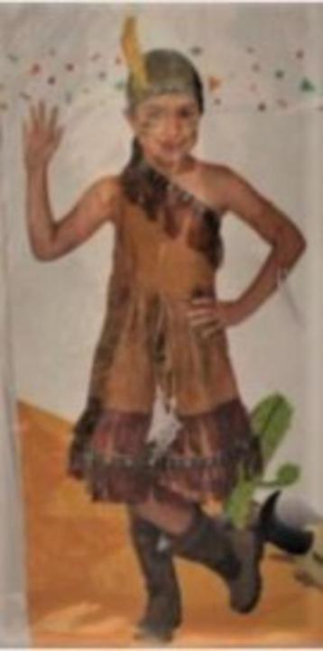 Indiaanse meisje Hiawatta outfit mt 122 / 140 beschikbaar voor biedingen