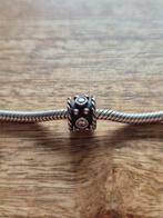 Originele zilveren pandora bedel met zirkonia's, Pandora, Ophalen of Verzenden, Zo goed als nieuw, 1 bedel