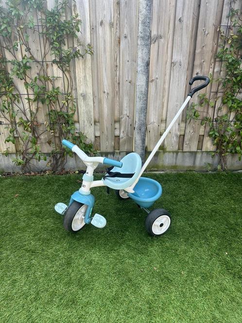 Loopfiets met afneembare duwstang | Smoby | blauw, Fietsen en Brommers, Fietsen | Driewielers, Gebruikt, Duwstang, Ophalen
