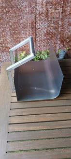 EDELSTAAL OPENHAARD MAND OF KRANTENBAK 40 CM BREED 37 HOOG, Ophalen of Verzenden