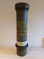 Container voor een 155mm Howitser granaat, Verzamelen, Militaria | Tweede Wereldoorlog, Amerika, Ophalen of Verzenden, Landmacht