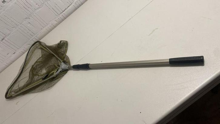 Uitschuifbaar schepnet, Tuin en Terras, Vijver-toebehoren, Zo goed als nieuw, Ophalen