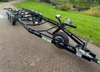 TDS Trippelas Boottrailer 3500kg - Zwart Poedercoat, Watersport en Boten, Boottrailers, Ophalen, Gebruikt, Verstelbare verlichting