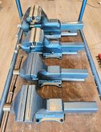 Heuer Front Bankschroef 100-115mm Refurbised zgan., Doe-het-zelf en Verbouw, Werkbanken, Ophalen of Verzenden, Zo goed als nieuw