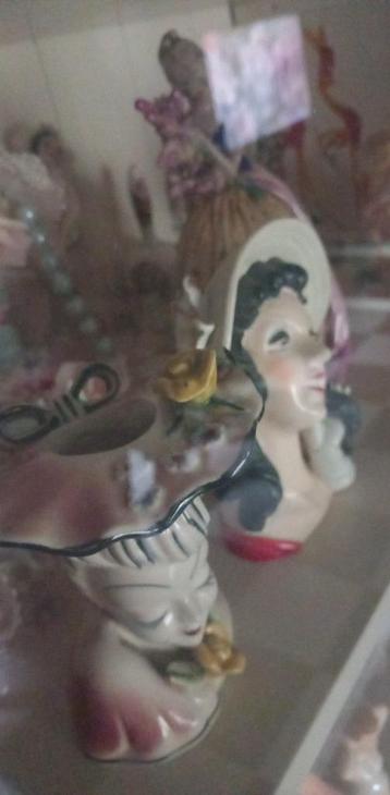 Head vase Lady Heads hoofd vaasjes beschikbaar voor biedingen
