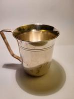 SOLA 90 VERZILVERDE KINDER- BEKER, Verzenden, Zo goed als nieuw, Overige materialen, Los bestek