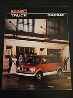 Brochure GMC Safari 1986 USA, Ophalen of Verzenden, Zo goed als nieuw, Overige merken