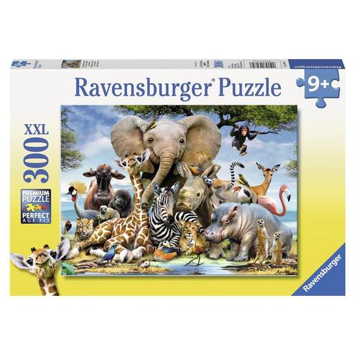Ravensburger: Afrikaanse Vrienden 300 XXL stukjes, Kinderen en Baby's, Speelgoed | Kinderpuzzels, Nieuw, 6 jaar of ouder, Meer dan 50 stukjes