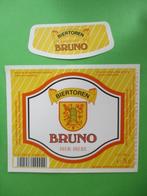 bieretiket Belgie 12-10 (C17) biertoren, Verzenden, Gebruikt, Overige typen, Overige merken