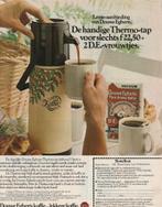 Retro reclame 1981 Douwe Egberts koffie thermoskan kan, Ophalen of Verzenden, Overige typen