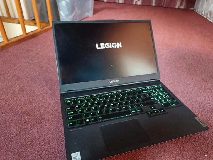 Lenovo Legion 5 (game laptop), Computers en Software, Windows Laptops, Zo goed als nieuw, 15 inch, SSD, 2 tot 3 Ghz, 16 GB, Qwerty