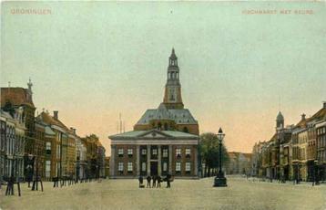 (301-114-053) Groningen Vischmarkt met Beurs beschikbaar voor biedingen