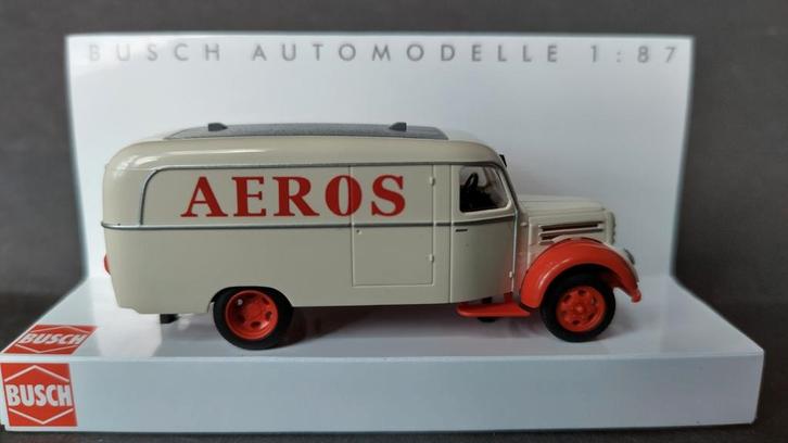 Robur Garant k30 circus Garant 1:87 H0 Busch Pol, Hobby en Vrije tijd, Modelauto's | 1:87, Nieuw, Bus of Vrachtwagen, Overige merken
