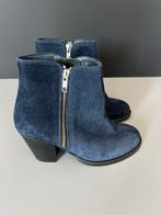 Jonak Paris blauw suede laarsjes mt 36, Ophalen of Verzenden, Zo goed als nieuw, Blauw