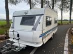 Hobby fe luxe 440, Caravans en Kamperen, Caravans, Vast bed, Luifel, Rondzit, Particulier