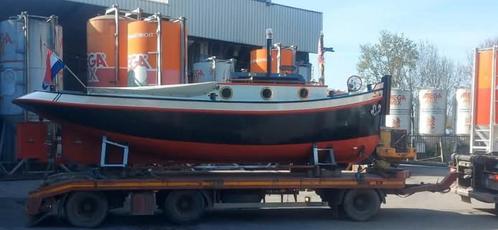 Sleepboot opduwer, Watersport en Boten, Motorboten en Motorjachten, Zo goed als nieuw, Staal, 6 tot 9 meter, Diesel, Binnenboordmotor