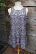 Jurk grijs gehaakt Tredy mt 42 Vaste prijs AANBIEDING, Ophalen of Verzenden, Zo goed als nieuw, Knielengte, Grijs