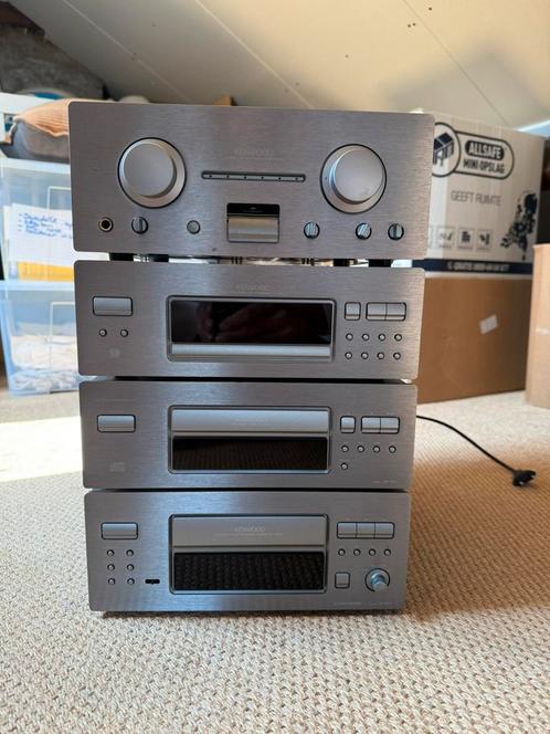Kenwood K’s-601 Hifi Set - Compleet, Audio, Tv en Foto, Stereo-sets, Zo goed als nieuw, Cassettedeck, Cd-speler, Tuner of Radio