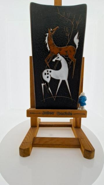 Wandbord Ruscha Paarden | 752 Arno Kiechle beschikbaar voor biedingen