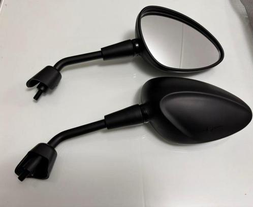 Vespa Sprint spiegel set mat zwart kort !!NIEUW!!, Motoren, Tuning en Styling, Ophalen of Verzenden