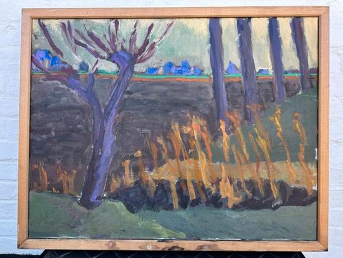 P.C.Kuiper 69 x 54 cm, Antiek en Kunst, Kunst | Schilderijen | Klassiek, Ophalen of Verzenden