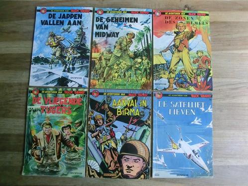 6 stripboeken uit de reeks van Buck Danny, Boeken, Stripboeken, Gelezen, Meerdere stripboeken, Ophalen of Verzenden