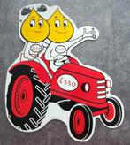 Esso tractor druppel emaillen reclame bord en veel andere, Reclamebord, Emaille, Ophalen of Verzenden, Zo goed als nieuw