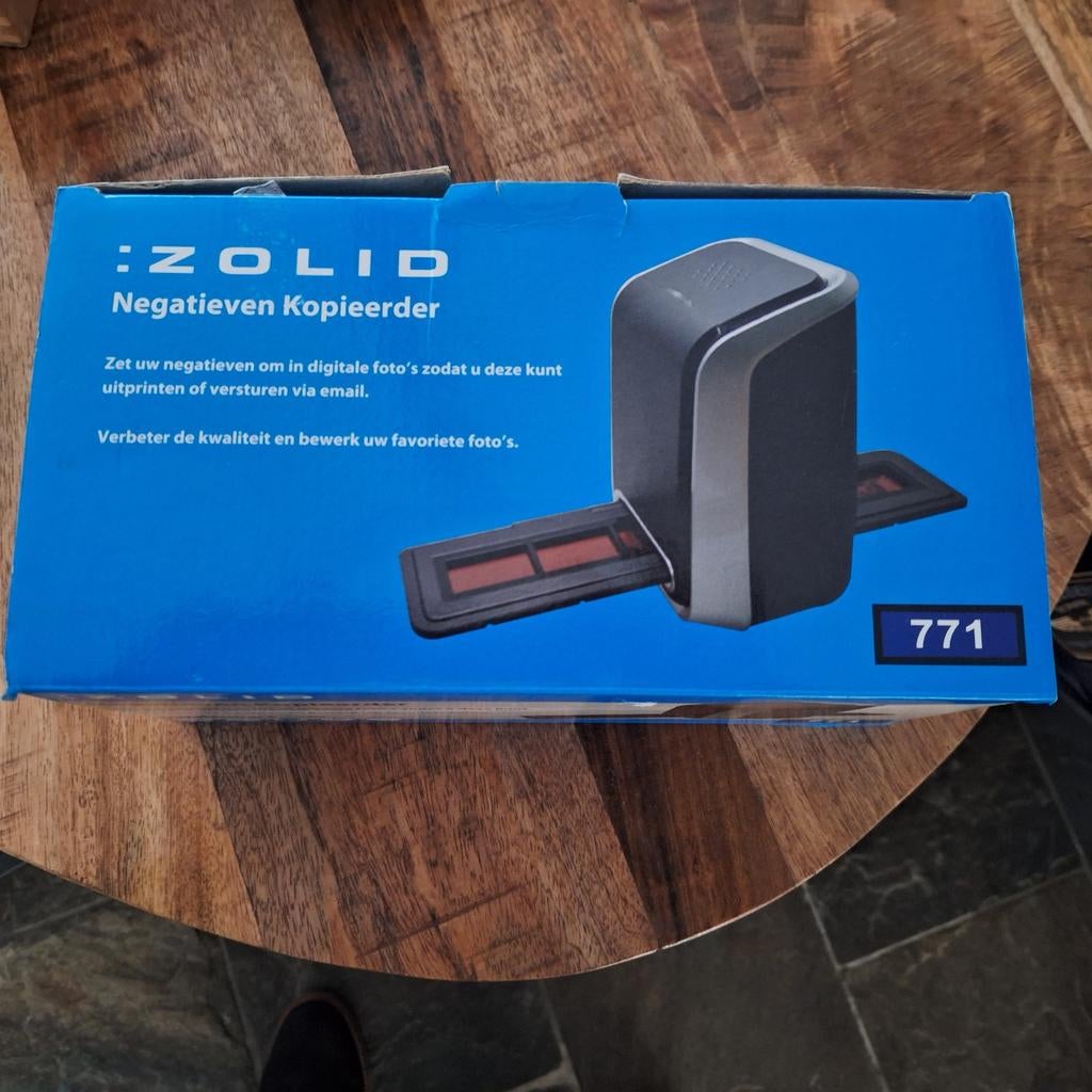 Zolid Negatieven Kopieerder - Nieuw in doos, Audio, Tv en Foto, Fotografie | Doka Toebehoren, Nieuw, Complete dokaset, Draagbaar