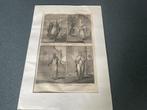 Oude Prent van Picart (Afrikaanse Vrouwen), Ophalen of Verzenden, Voor 1940, Gebruikt