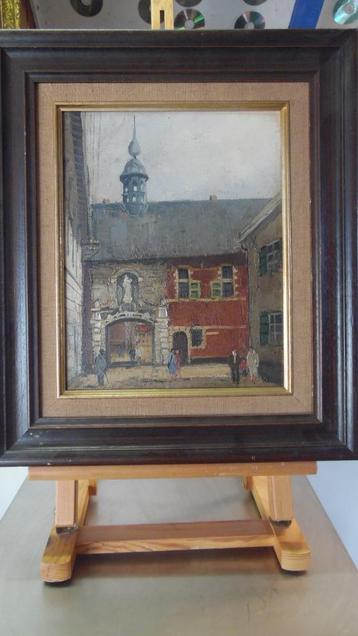 oud schilderijtje beschikbaar voor biedingen