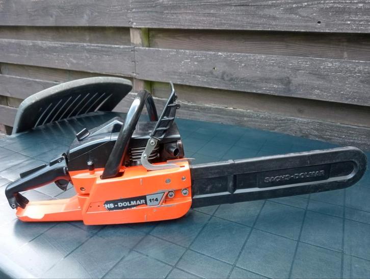 Sachs dolmar 114 kettingzaag motorzaag, Tuin en Terras, Hand-tuingereedschap, Zo goed als nieuw, Ophalen of Verzenden