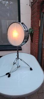 Snardrum lamp gemaakt van een vintage gebruikte snardrum., Huis en Inrichting, Lampen | Spots, Led, Gebruikt, Ophalen of Verzenden