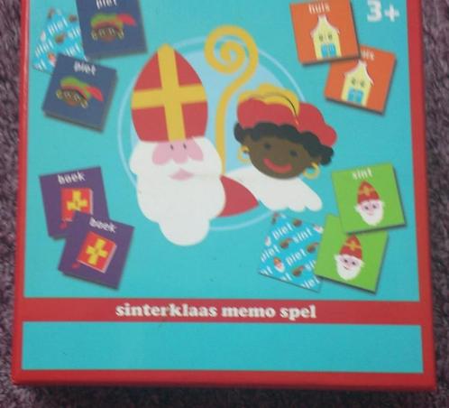 Memoryspel Sinterklaas, Kinderen en Baby's, Speelgoed | Educatief en Creatief, Zo goed als nieuw, Puzzelen, Ophalen