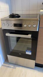 Beko elektrisch fornuis, Zo goed als nieuw, 85 tot 90 cm, Elektrisch, 4 kookzones