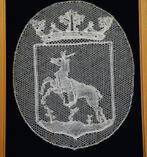 Kant kloskant wapenschild Turnhout België heraldiek, Antiek en Kunst, Ophalen of Verzenden