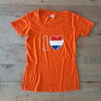 Oranje Koningsdag shirt S (170), Meisje, Ophalen of Verzenden, Zo goed als nieuw, Shirt of Longsleeve