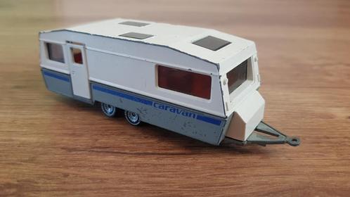 SIKU Caravan 2518 schaalmodel 1:43, Hobby en Vrije tijd, Modelauto's | Overige schalen, Gebruikt, Overige typen, Ophalen of Verzenden