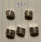 5 Pandora Stoppers - Zilver, Pandora, Ophalen of Verzenden, Zo goed als nieuw, 4 bedels of meer