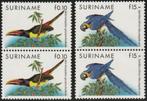 Rep-Suriname 685-686 paren v vogels., Verzenden, Postfris