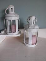 lantaarns 2x, Gebruikt, Staande lamp, Ophalen of Verzenden, 50 tot 250 watt