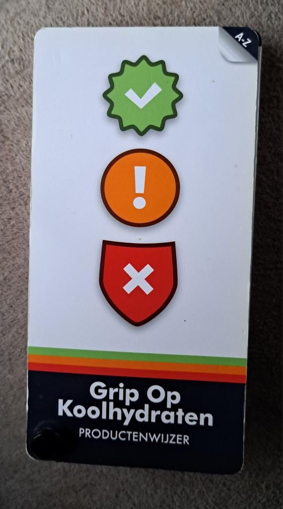 Grip op Koolhydraten Productenwijzer, Ophalen of Verzenden, Zo goed als nieuw, Dieet en Voeding, Yvonne Lemmers