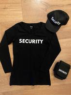 Security Outfit - zo goed als nieuw - carnaval, Ophalen of Verzenden, Nieuw, Maat 38/40 (M), Carnaval