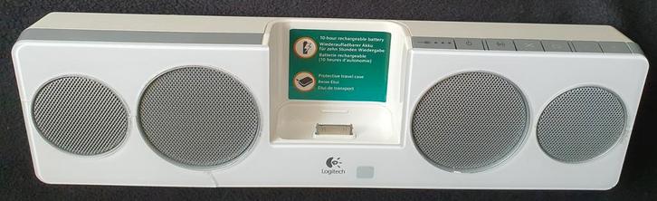 Witte Logitech S-0268 draagbare speaker, Audio, Tv en Foto, Luidsprekers, Gebruikt, Overige typen, Minder dan 60 watt, Overige merken