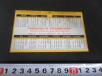 sticker kalender 1980 hobbywinkel w steenbekkers nuenen, Ophalen, Zo goed als nieuw, Bedrijf of Vereniging